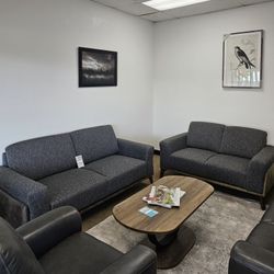 Fabric Sofa Set - $1099 for both
