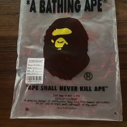 Bathing ape bape t shirt