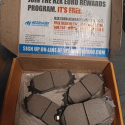 image displays Herzikon High-Performance Ceramic Brake Pads,