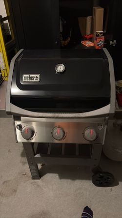 Weber Propane Grill With Propane Tank