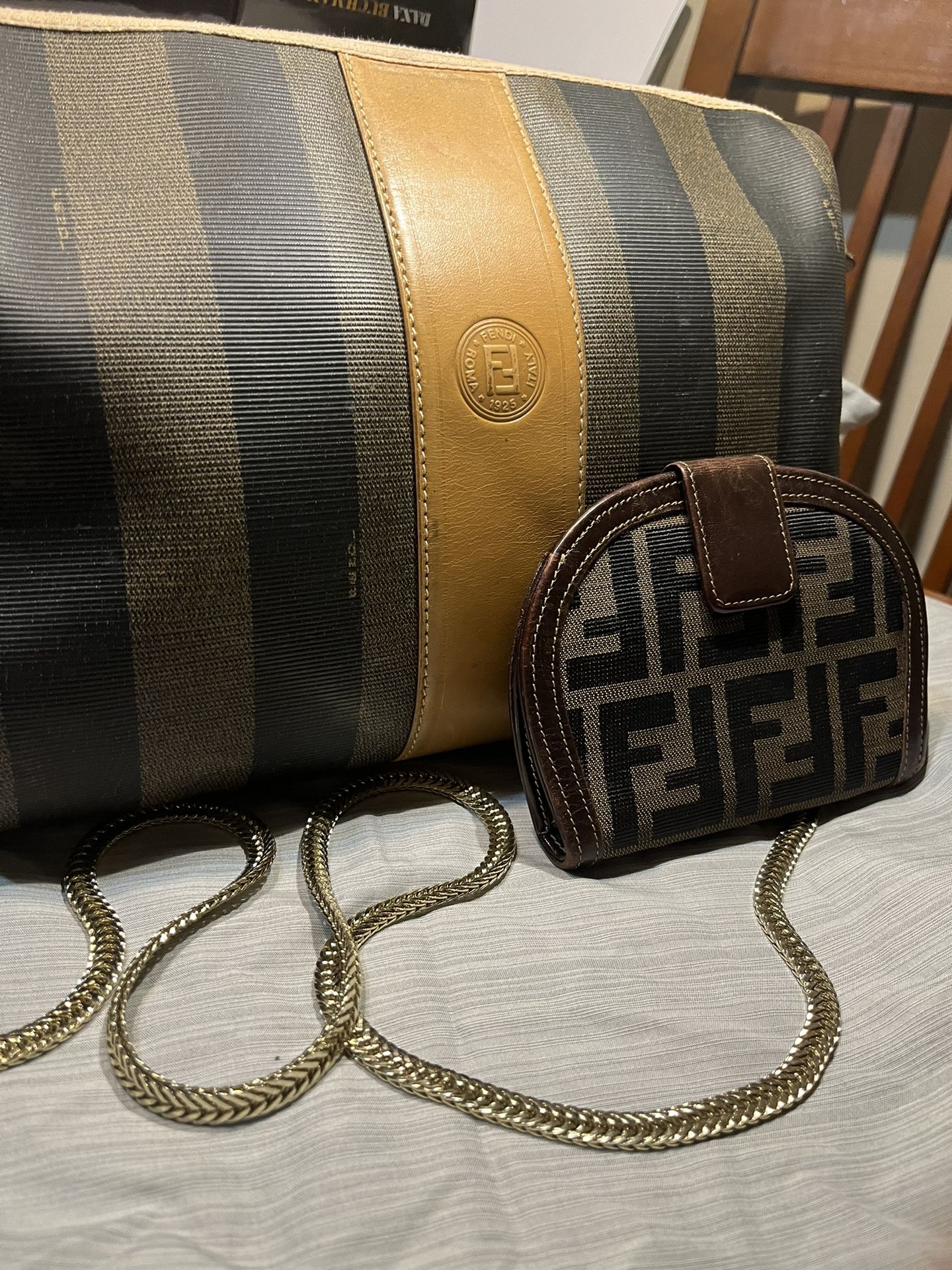 Fendi Purse And Wallet Set. Great Shape. 