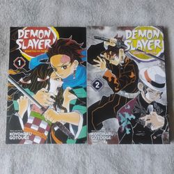 DEMON SLAYER MANGA BUNDLE VOLUMES 1&2