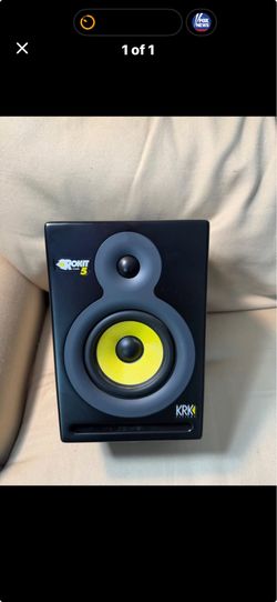 Like New Pair ROCKT 5 Powered Studio Monitors