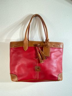 Dooney and Bourke Red Tote Bag