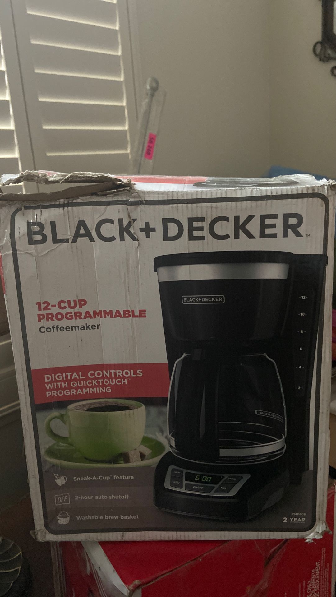 Black+decker coffee maker