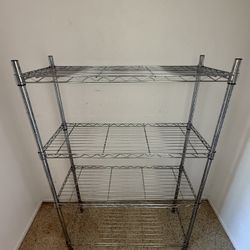 Metal Storage Rack – 3 Shelves