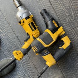 Hammer Drill Corded DEWALT And Heave Duty Screw Gun