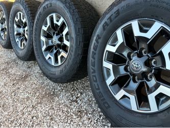 Toyota Tacoma OEM wheels!