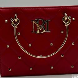 Beautiful Badgley Mischka Small Red Tote