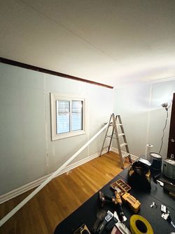 1940s wood crown, corner and base molding