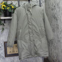 Universal Thread Zip Snap-close Parka Jacket Olive Green Xs