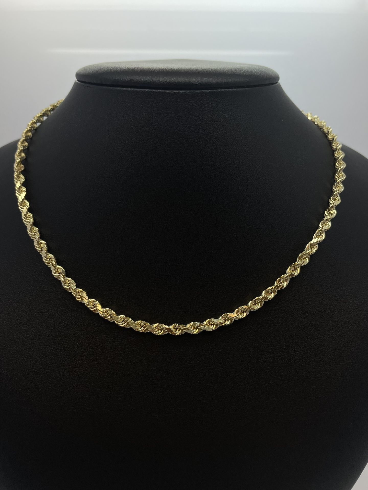 Gold Rope Chain 14K New