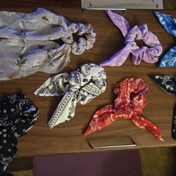 Colorful Ponytail Scrunchy/Hair Ties