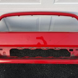 RED FORD MUSTANG 2013 2014 FRONT BUMPER ORIGINAL