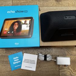 Echo Show 8 (2nd Gen) with screen protector