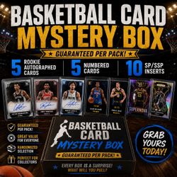 BASKETBALL CARD MYSTERY PACK