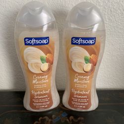 Softsoap Moisturizing Body Wash, All Skin Types, Shea and Almond Oil, 20 fl oz Bottle  New.  $7.00 for both 