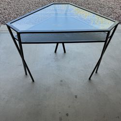 Glass Corner table