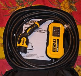 dewalt level 1&2 ev charger j1772 handle jema 6 20 plug
