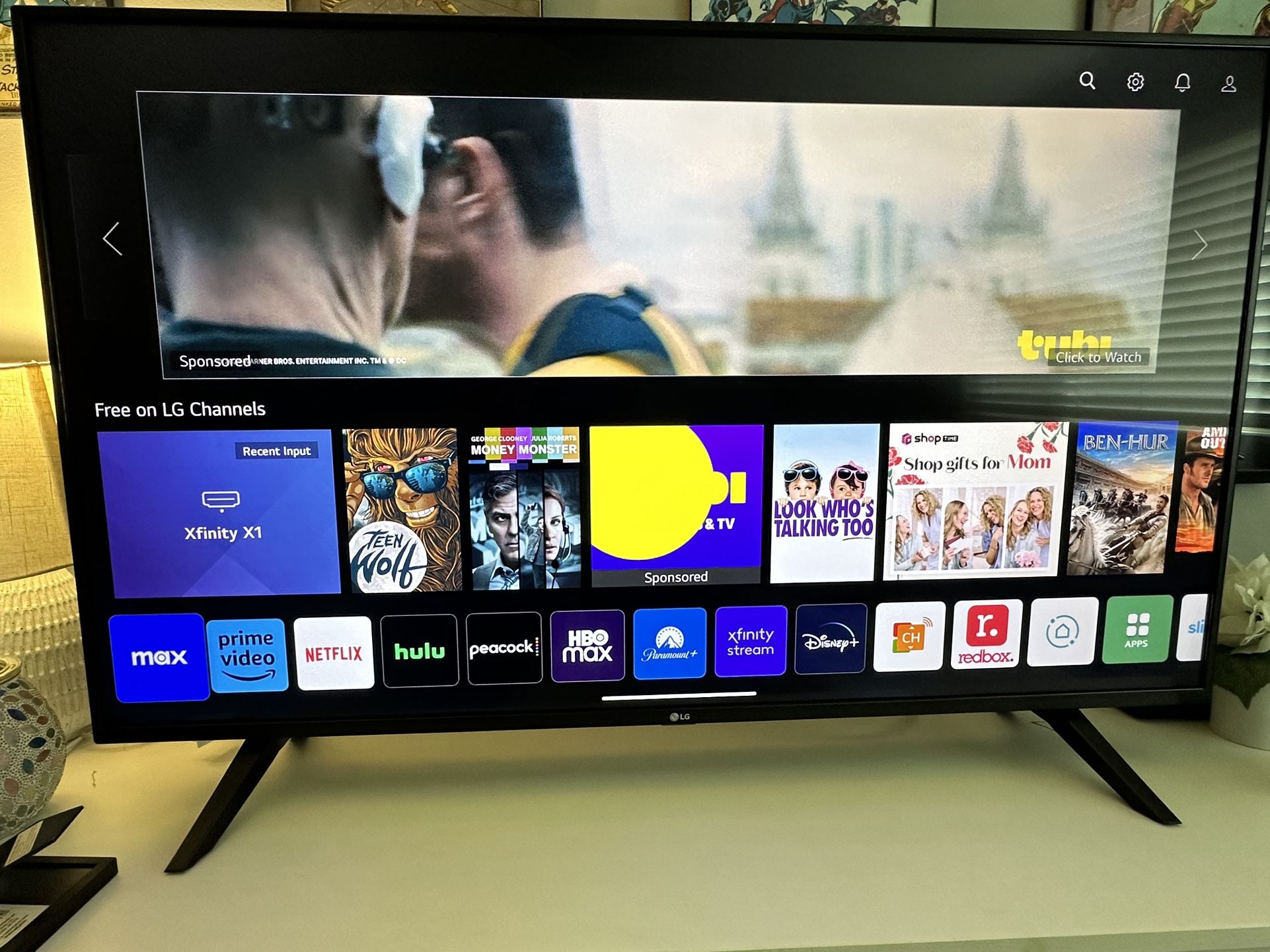 50 Inch LG Smart TV