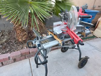 Bauer Miter Saw w/ Ridgid Stand