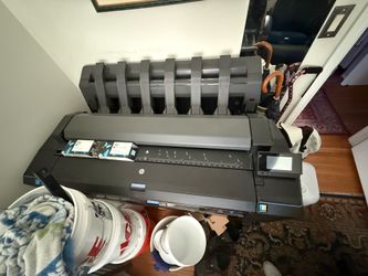 HP DesignJet T2500 PostScript 36" Color Ink Jet Plotter with built-in 36" Scanner