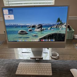 Apple IMac 24” gorgeous like new! 