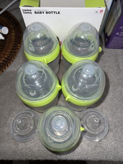 Como Tomo Baby Bottles With Extra Different Flow Nipples