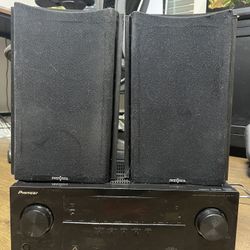 Pioneer reciever VSX-521 + Insignia NS-B2111