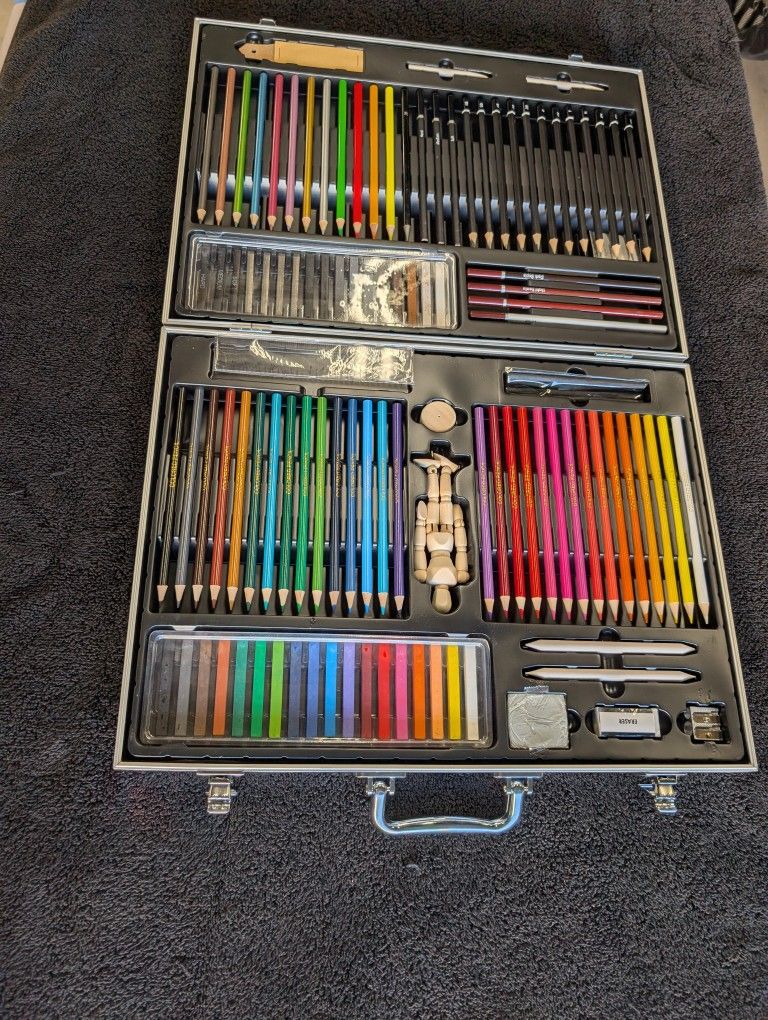 New Art Case And Supplies