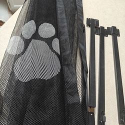 Mesh Dog Gate W Hardware 