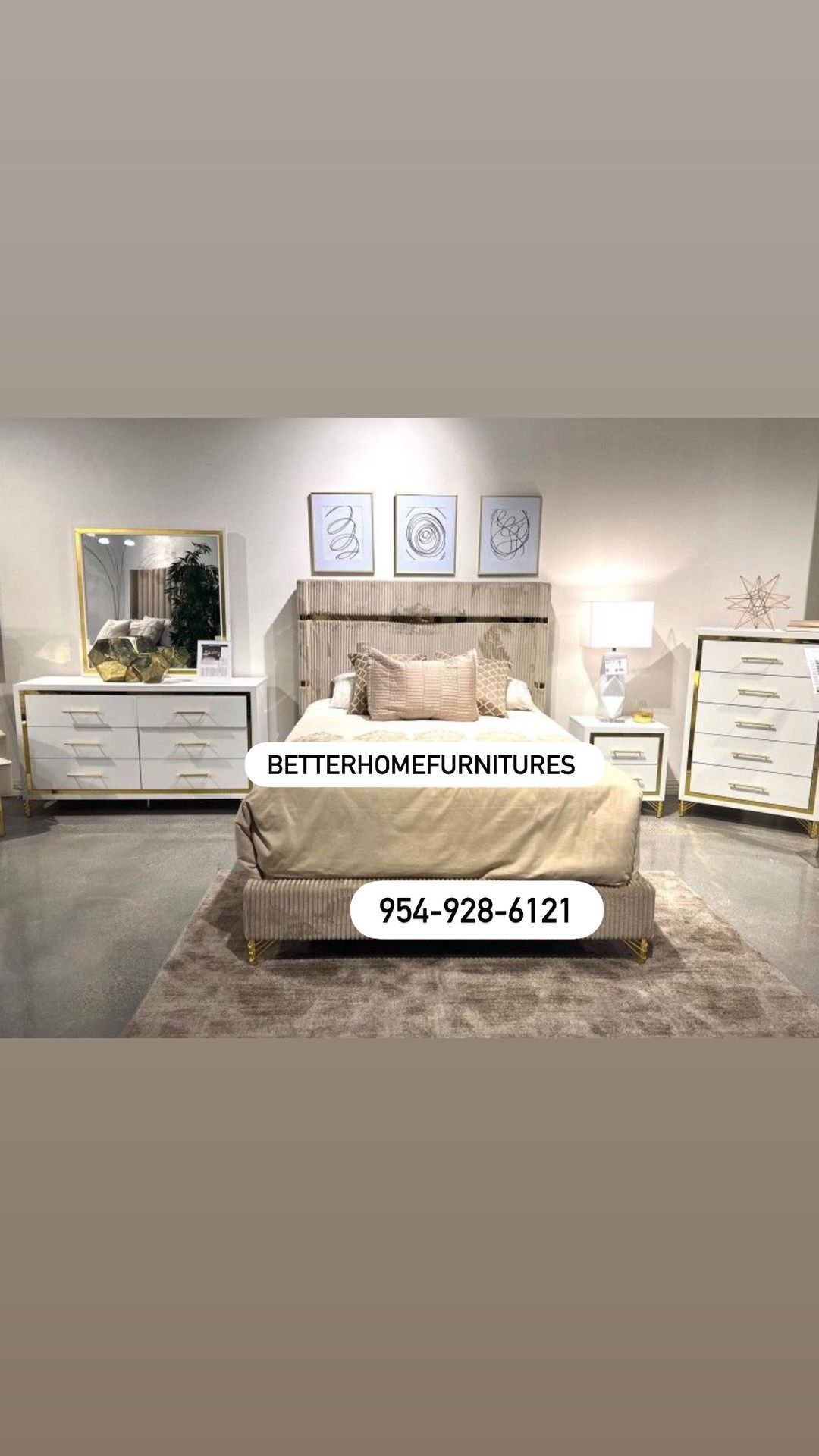 Brand New Complete Bedroom Set- Finance Available