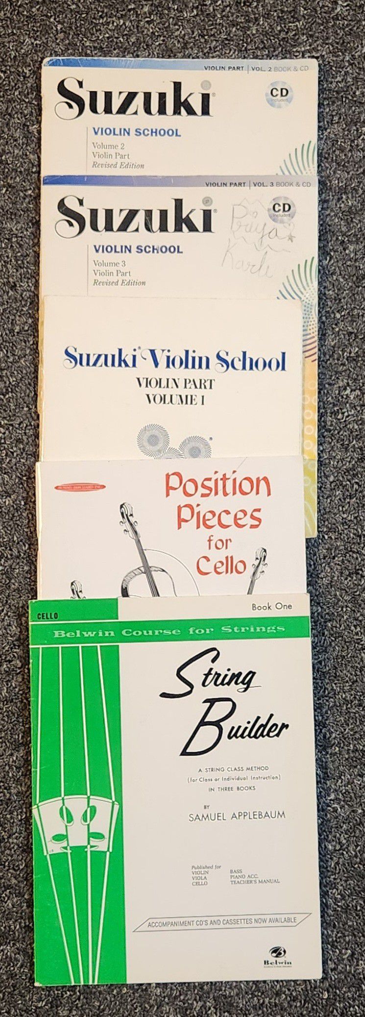 Music Books (Strings,Keys)