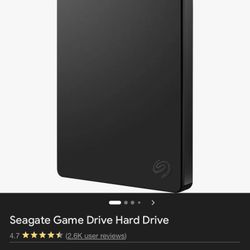 Seagate 2tb Hard drive 