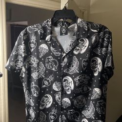 Bad Monday Button Up Shirt Size Small
