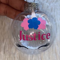 Unicorn Christmas Ornament