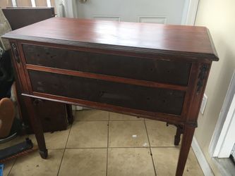 And antique antique desk