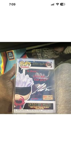 Funko Pop! Animation Jujutsu Kaisen Satoru Gojo BoxLunch Exclusive Signed