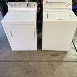 Washer And (gas)Dryer