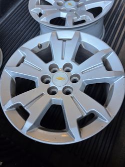 2 Chevy colorado oem wheels