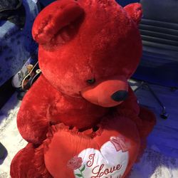 Giant Love Teddy Bear