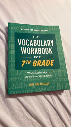 The vocabulary workbook for seventh grade