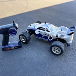 RC Circuit 1/10 Stadium Truck Gray Rare old school updated The car has zero scratches look at photos