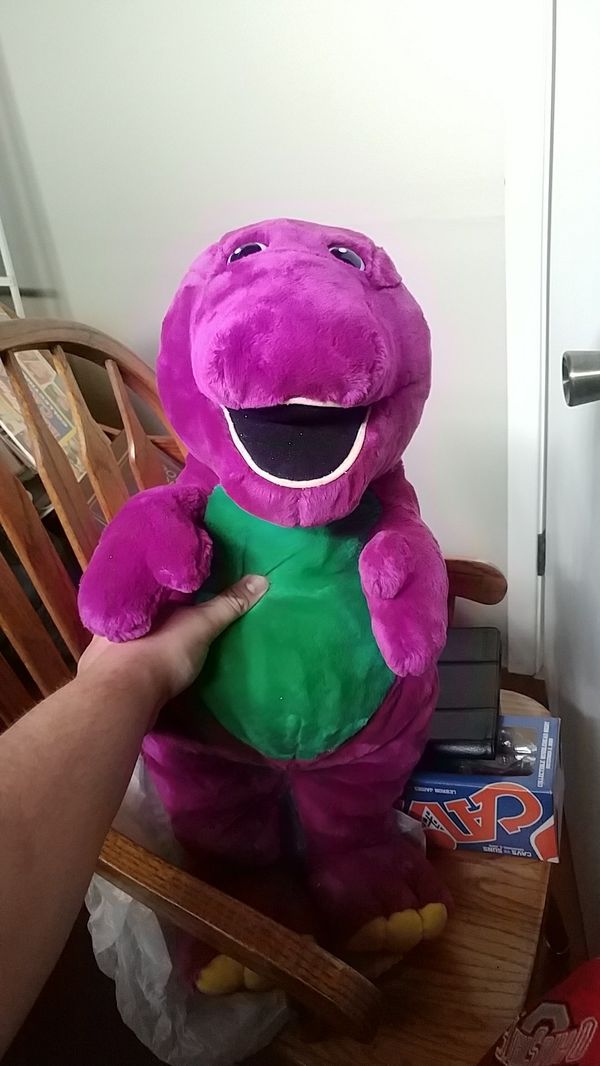 Vintage 25" plush rare Barney Doll for Sale in Eastlake, OH OfferUp