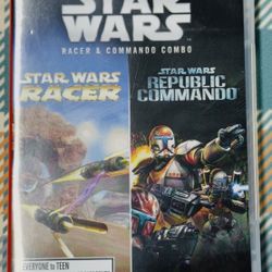 Star Wars Racer and Commando Combo - Nintendo Switch Tested/Works T289