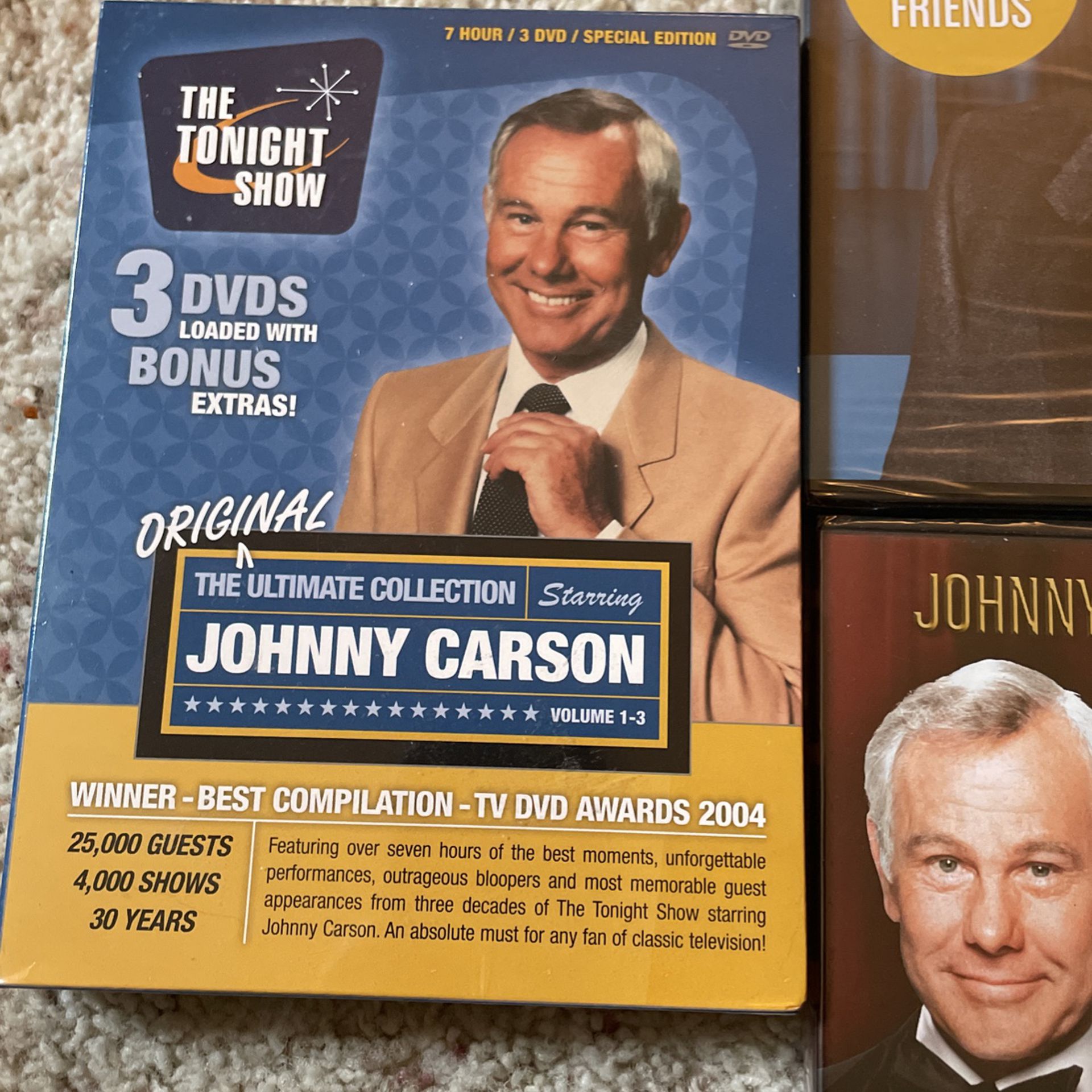 Johnny Carson DVDs
