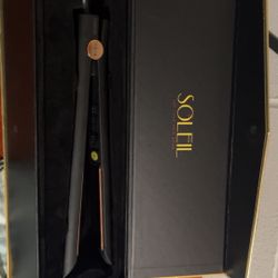 SOLEIL hair straightener/curler 