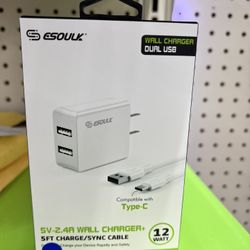 Home Adapter & Type C Cable 