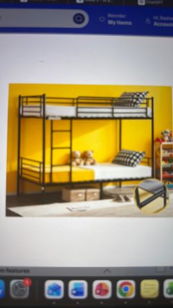 Twin over Twin Bunk Bed