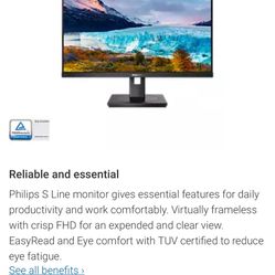 Brand New Full HD Philips Monitor 